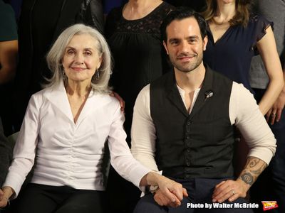 Mary Beth Peil and Ramin Karimloo Photo
