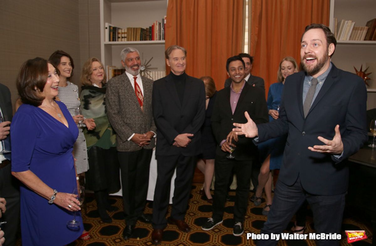 Director Moritz von Stuelpnagel with Kevin Kline and cast  at 