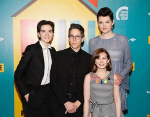 Abby Corrigan, Alison Bechdel and Kate Shindle and Alessandra Baldacchino @ BroadwayWorld Abby Corrigan, Alison Bechdel and Kate Shindle and Alessandra Baldacchino Photo