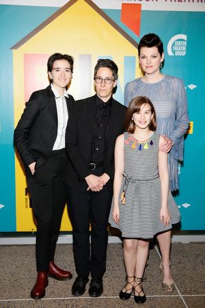 Abby Corrigan, Alison Bechdel and Kate Shindle and Alessandra Baldacchino @ BroadwayWorld Abby Corrigan, Alison Bechdel and Kate Shindle and Alessandra Baldacchino Photo