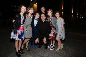 Sofia Trimarchi, Alessandra Baldacchino, Lennon Nate Hammond, graphic novelist Alison Bechdel, Pierson Salvador, Carly Gold and Chloe Trimarchi @ BroadwayWorld Sofia Trimarchi, Alessandra Baldacchino, Lennon Nate Hammond, graphic novelist Alison Photo