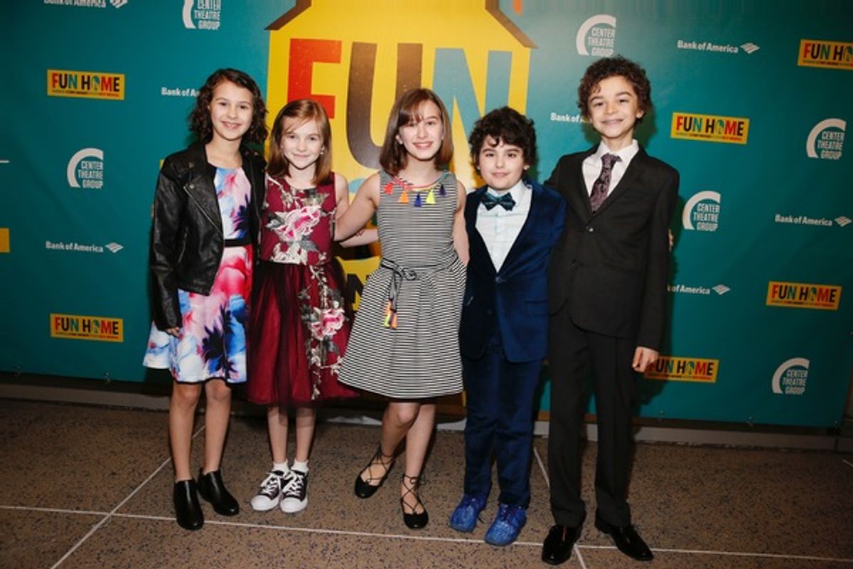 Sofia Trimarchi, Carly Gold, Alessandra Baldacchino, Lennon Nate Hammond and Pierson Salvador at 