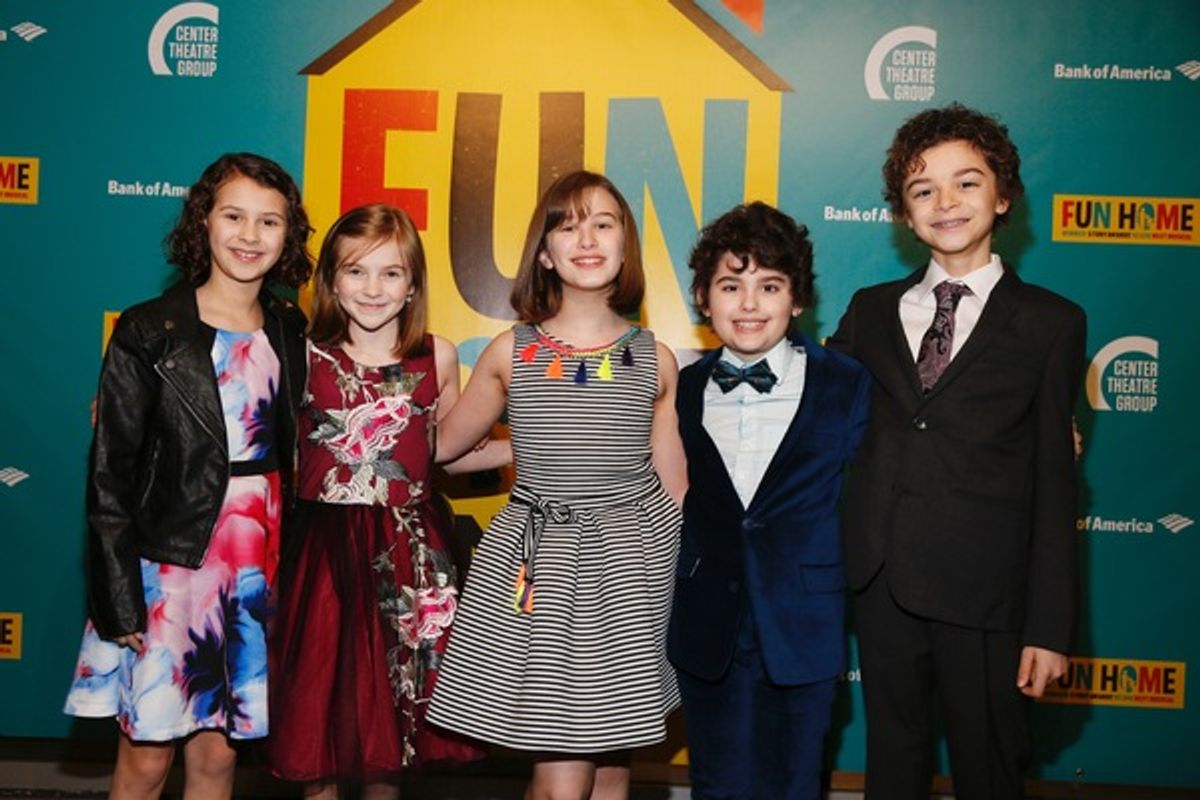 Sofia Trimarchi, Carly Gold, Alessandra Baldacchino, Lennon Nate Hammond and Pierson Salvador at 