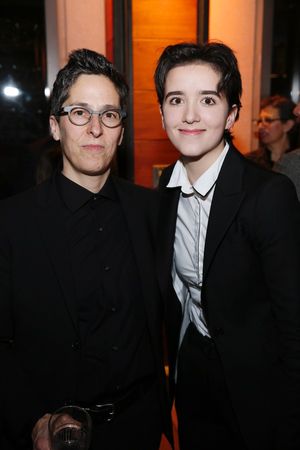Alison Bechdel and Abby Corrigan @ BroadwayWorld Alison Bechdel and Abby Corrigan Photo