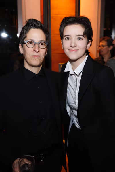Alison Bechdel and Abby Corrigan Photo