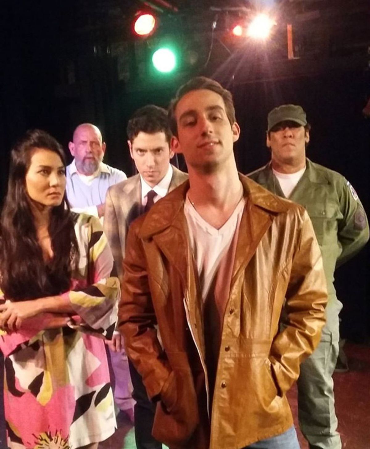 Thaissa Yumi, D. H. Littleton, Franco Pedicini, Thomaz Mussnich, and Mario Claudio at 