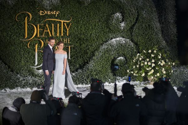 London UK : Emma Watson and Dan Stevens attend the UK launch event and special screen Photo