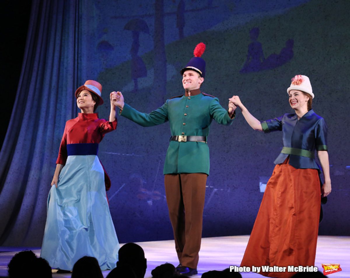 Ashley Park, Claybourne Elder and Jenni Barber  at 