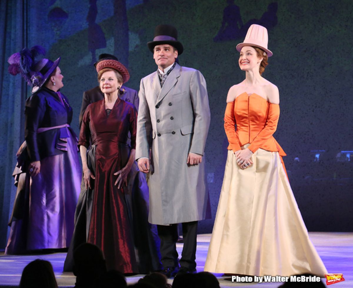 Penny Fuller, robert Sean Leonard and Erin Davie at 