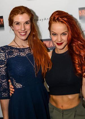 Courtney Bassett and Lauren Zakrin @ BroadwayWorld Courtney Bassett and Lauren Zakrin Photo