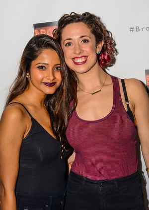 Shoba Narayan and Mary Page Nance @ BroadwayWorld Shoba Narayan and Mary Page Nance Photo