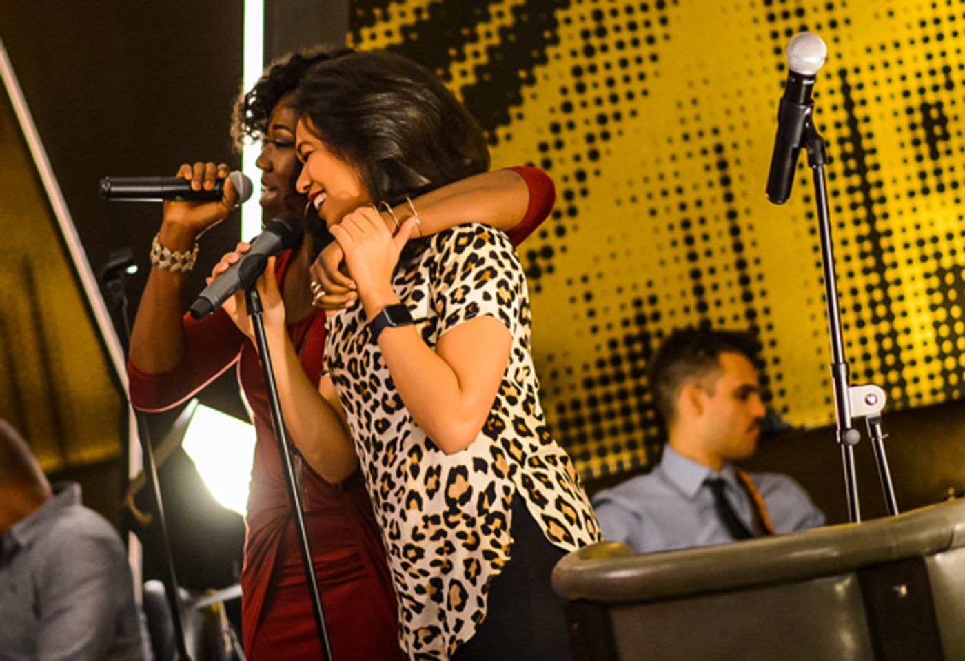 Photo Flash:  GREAT COMET and HAMILTON Tour Unite at Broadway at W Times Square  Image