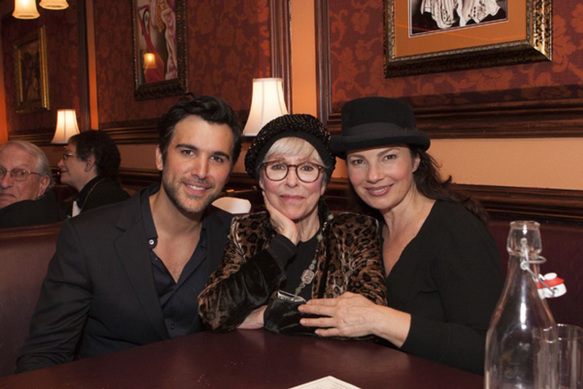 Juan Pablo Di Pace, Rita Moreno and Fran Drescher at 