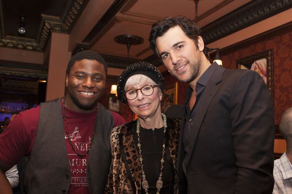 Okieriete Onaodowan, Rita Moreno and Juan Pablo Di Pace Photo