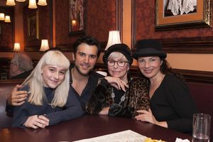 Sophia Anne Caruso, Juan Pablo Di Pace, Rita Moreno and Fran Drescher Photo
