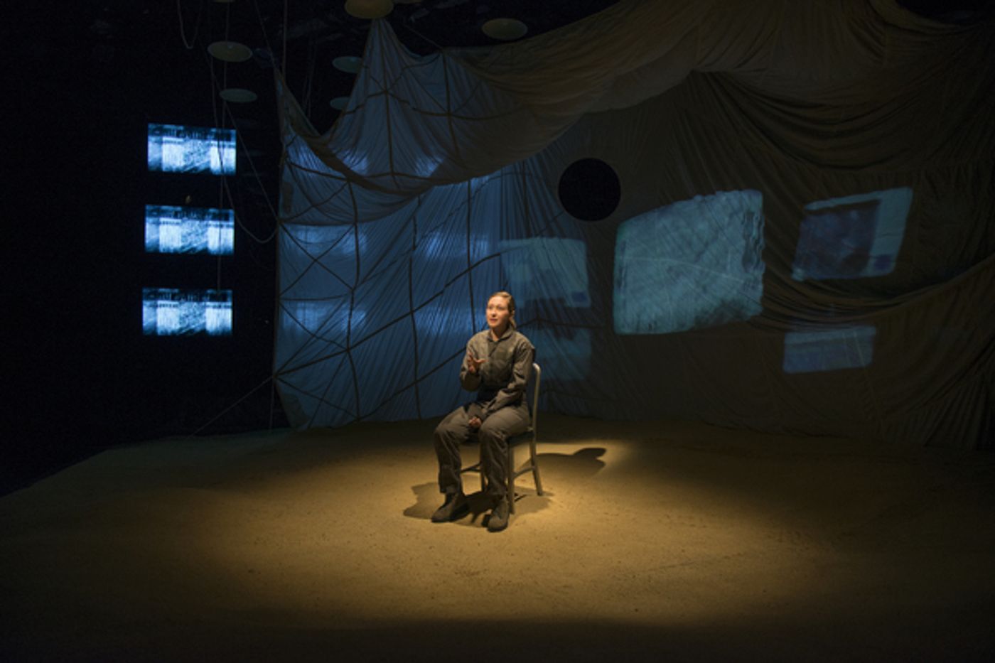 Photo Flash: First Look at Jessie Fisher in GROUNDED at Milwaukee Repertory Theater  Image