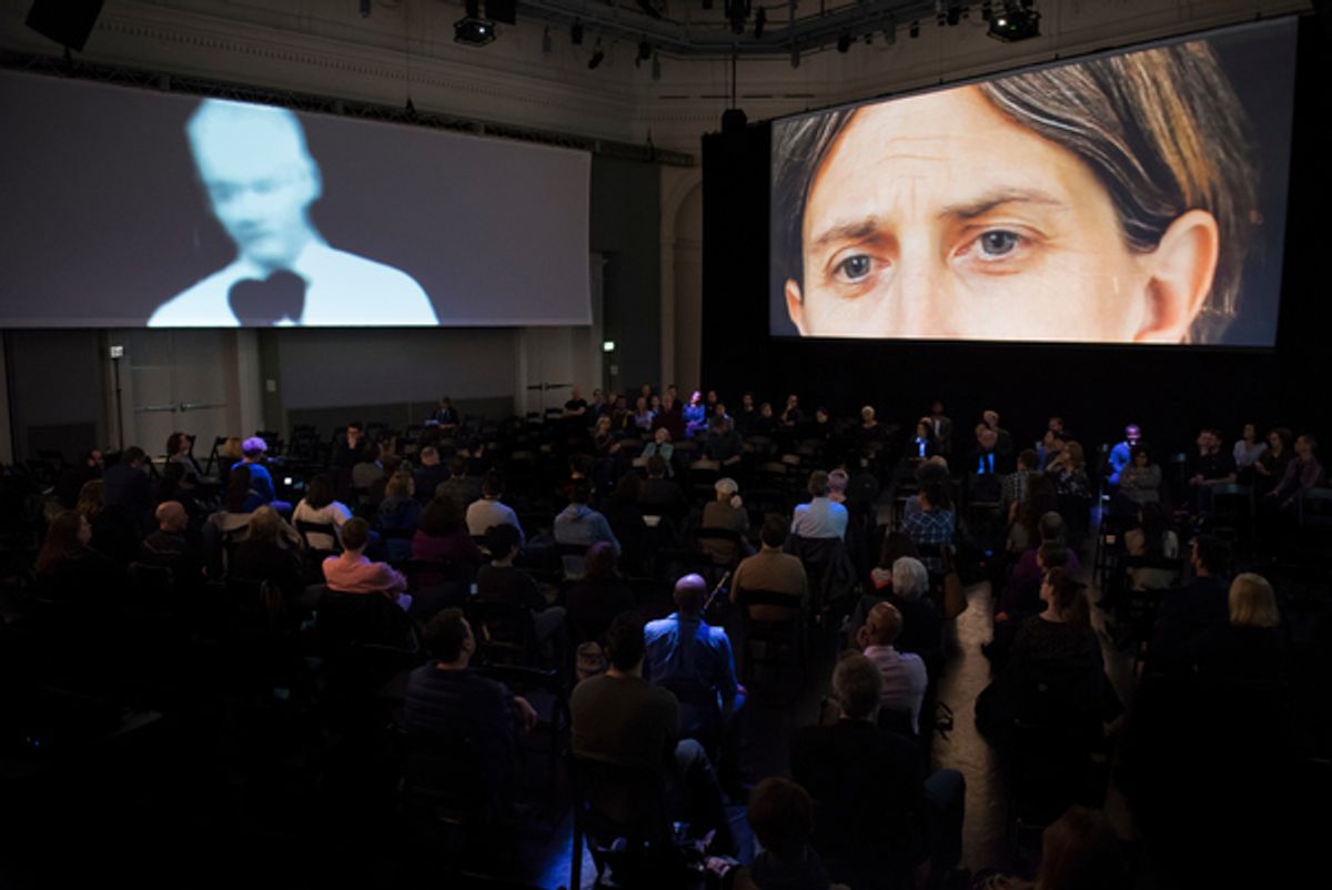 THE SOURCE, composed by Ted Hearne, libretto by Mark Doten, and directed by Daniel Fish, at SF Opera Lab on Thursday night, February 23, 2017. at 