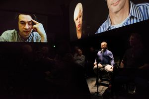 THE SOURCE, composed by Ted Hearne, libretto by Mark Doten, and directed by Daniel Fish, at SF Opera Lab on Thursday night, February 23, 2017. @ BroadwayWorld THE SOURCE, composed by Ted Hearne, libretto by Mark Doten, and directed by Daniel Fi Photo