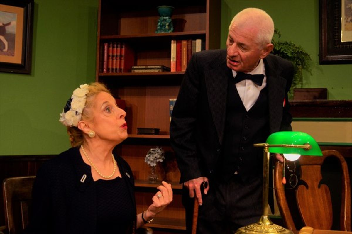 Michele Schultz and Larry Eisenberg at 