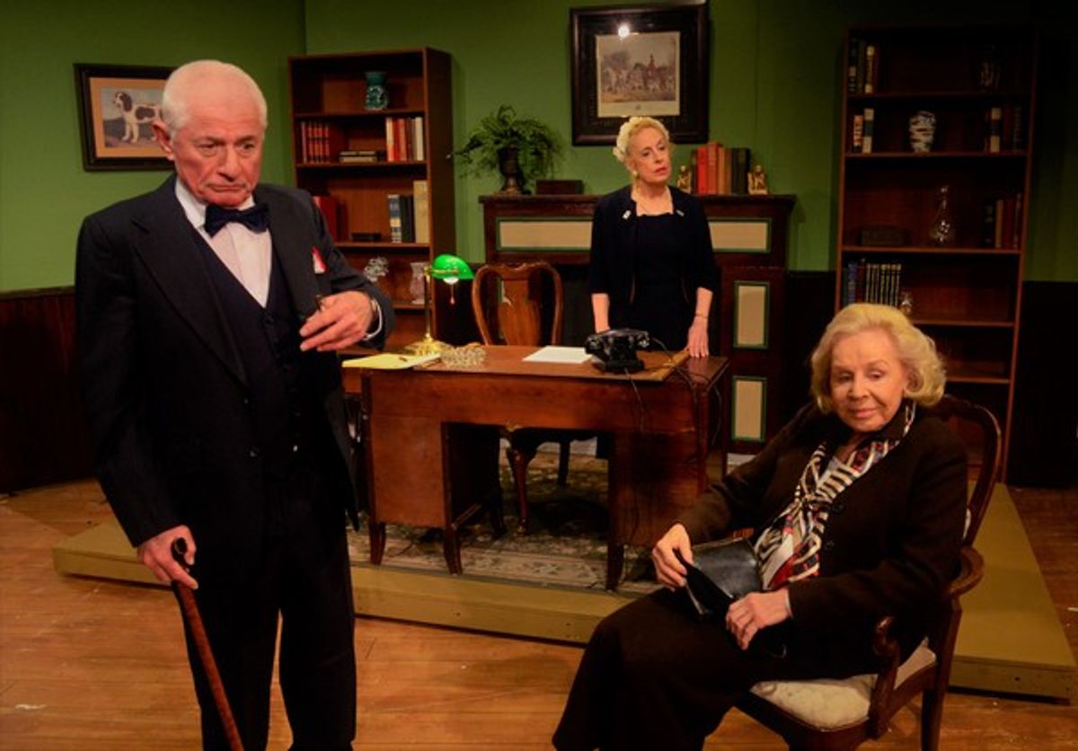  Larry Eisenberg and Salome Jens with Michele Schultz at 