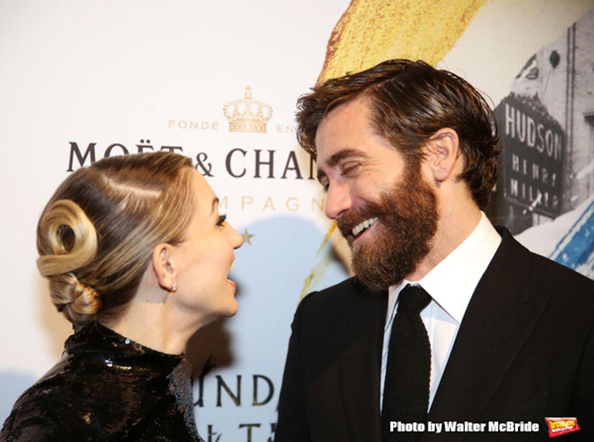 Annaleigh Ashford and Jake Gyllenhaal at 