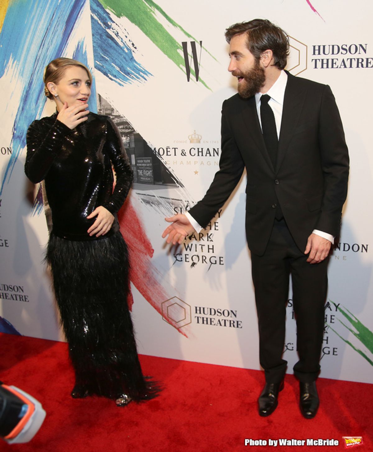 Annaleigh Ashford and Jake Gyllenhaal at 