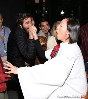 Jake Gyllenhaal and MaryAnn Hu  Photo