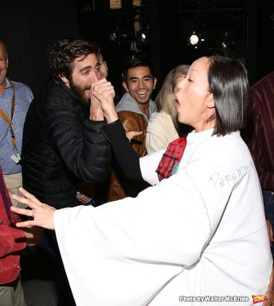 Jake Gyllenhaal and MaryAnn Hu  Photo