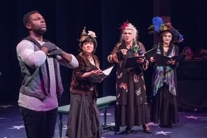 Kristopher Thompson-Bolden, Ann Harada, Tyne Daly, Alison Fraser Photo