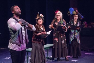 Kristopher Thompson-Bolden, Ann Harada, Tyne Daly, Alison Fraser Photo