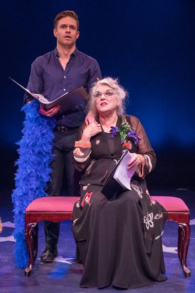 Hunter Ryan Herdlicka, Tyne Daly Photo