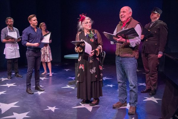 Ben Cherry, Hunter Ryan Herdlicka, Erika Henningsen, Tyne Daly, Lenny Wolpe, Dewey Ca Photo