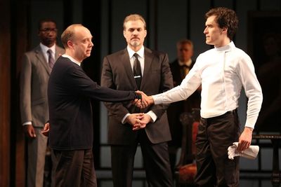 Paul Giamatti, Marc Kudisch, Tommy Schrider  Photo
