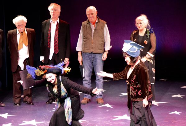 Gordon Stanley, Peter Land, Lenny Wolpe, Tyne Daly, Alison Fraser and Ann Harada Photo
