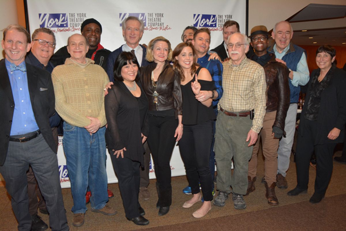 Evans Haile, James Morgan, Stephen Mo Hanan, J. Bernard Calloway, Ann Harada, Peter Land, Alison Fraser, Erika Henningsen, Ben Cherry, Dewey Caddell, Gordon Stanley, Kristopher Thompson-Bolden, Lenny Wolpe and Joan Ross Sorkin at 