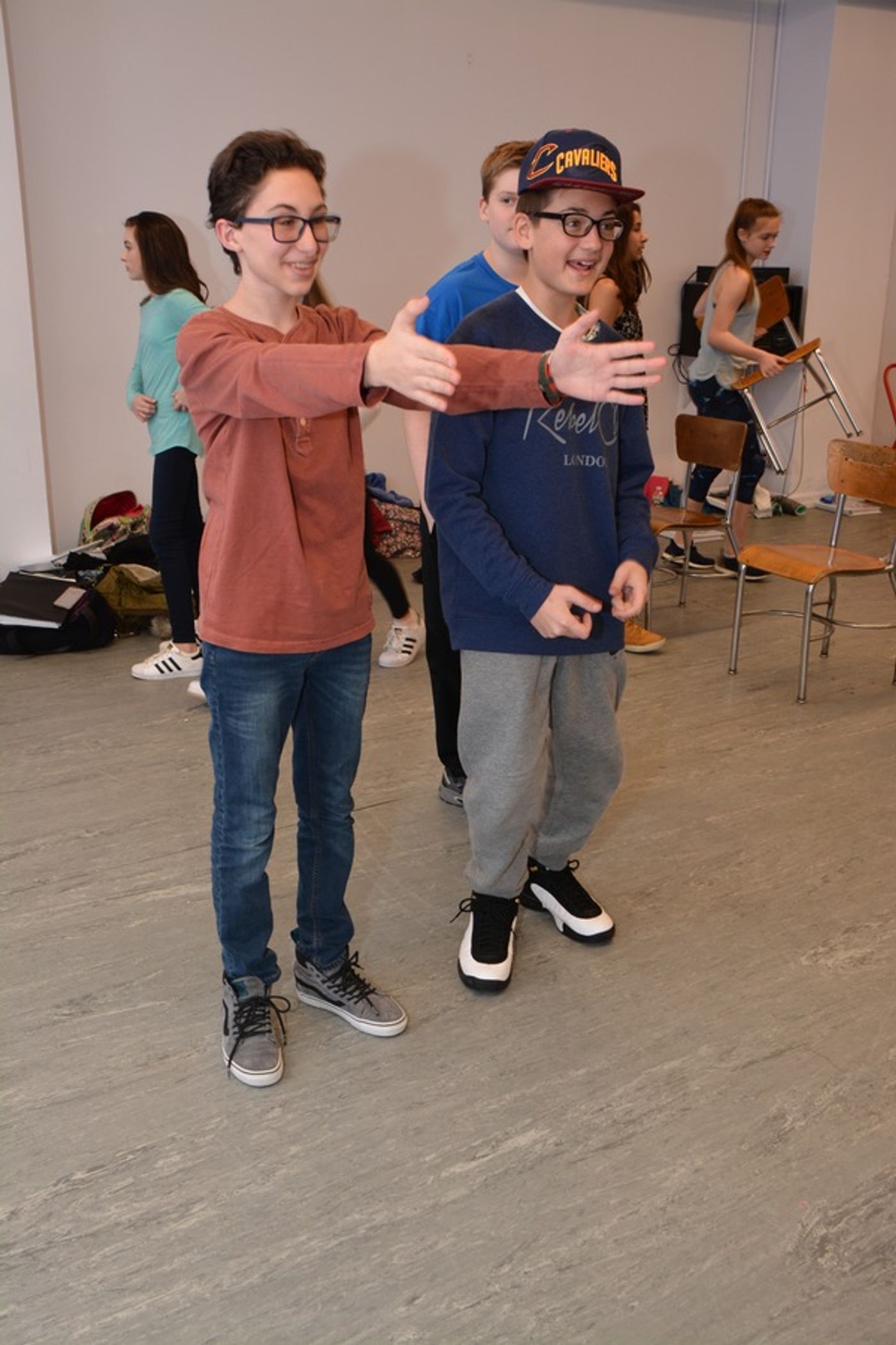 Photo Coverage: Retter Entertainment Rehearses 13 THE MUSICAL  Image