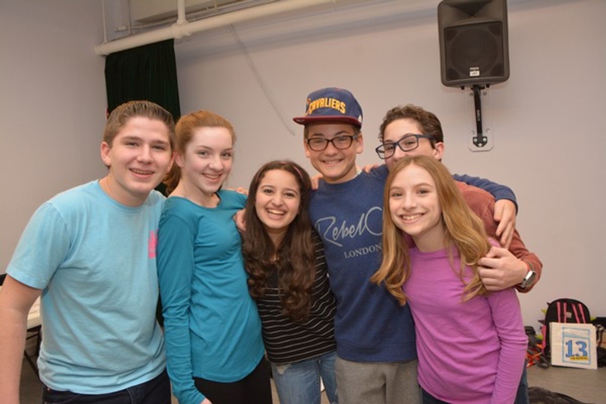 Joey Casali, Clara Young, Chloe Hechter, Lyle Lucas, Stephen Sayegh and Emily Rosenfeld at 