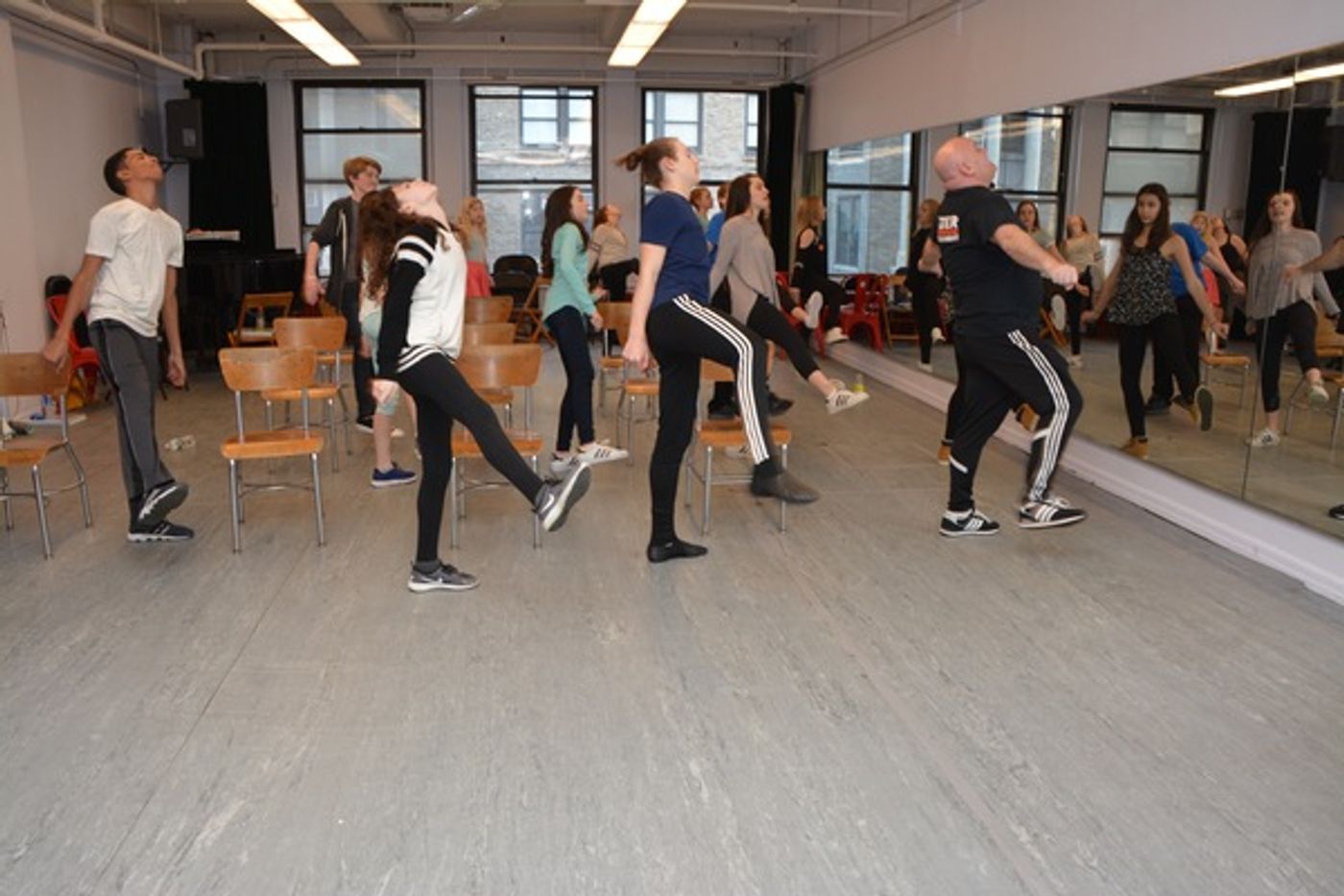 Photo Coverage: Retter Entertainment Rehearses 13 THE MUSICAL  Image