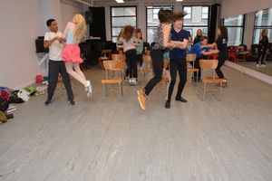 Ezequiel Pujos, Violet Young, Victoria Csatay and Jack Richman @ BroadwayWorld Ezequiel Pujos, Violet Young, Victoria Csatay and Jack Richman Photo