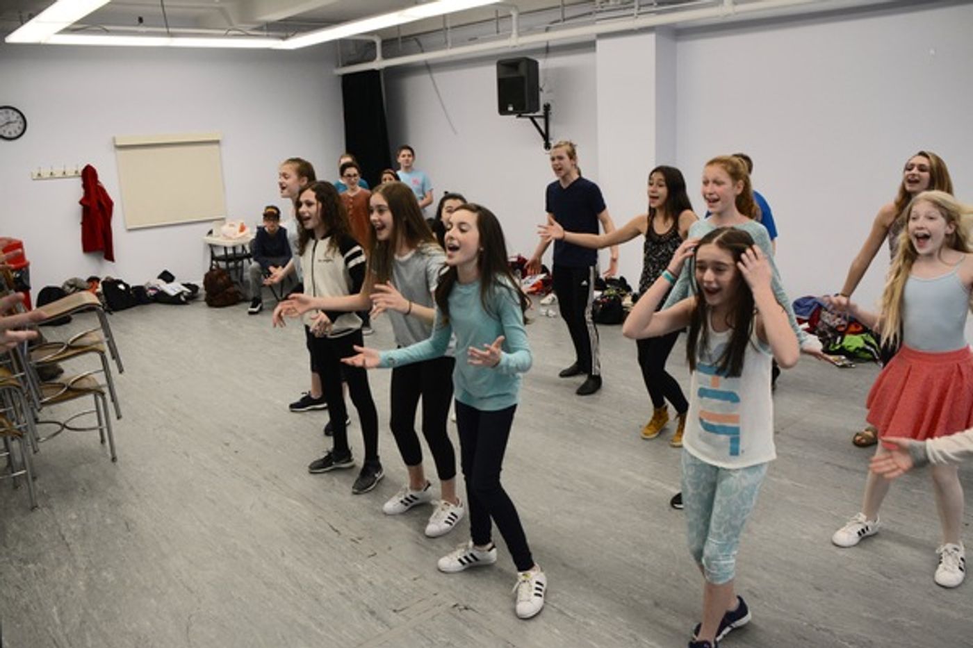 Photo Coverage: Retter Entertainment Rehearses 13 THE MUSICAL  Image