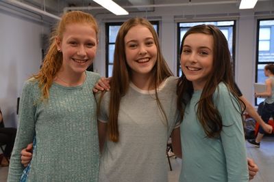 Clara Young, Margaux Blau and Ashley Lanzoni Photo