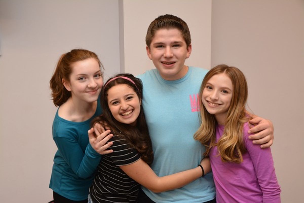 Michelle Moughan, Chloe Hechter Joey Casali and Emily Rosenfeld at 