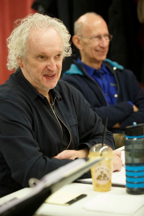 Director Sean Mathias and playwright Martin Sherman Photo