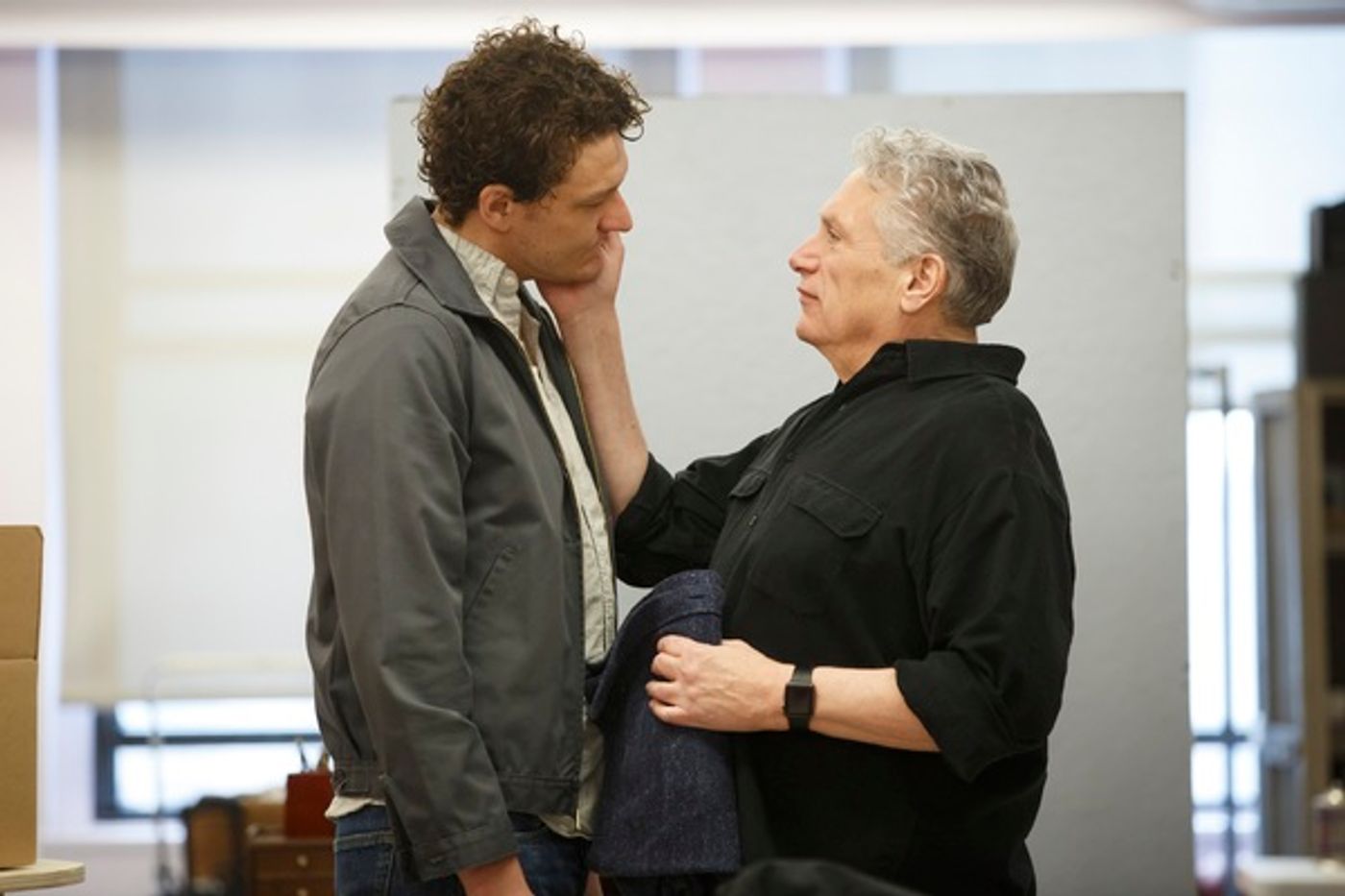 Photo Flash: Harvey Fierstein and More in Rehearsal for GENTLY DOWN THE STREAM at The Public Theater  Image