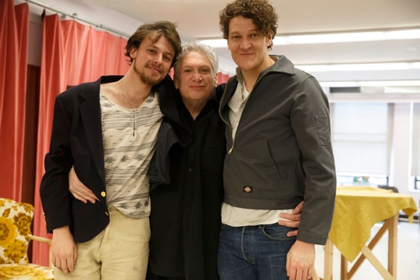 Photo Flash: Harvey Fierstein and More in Rehearsal for GENTLY DOWN THE STREAM at The Public Theater  Image