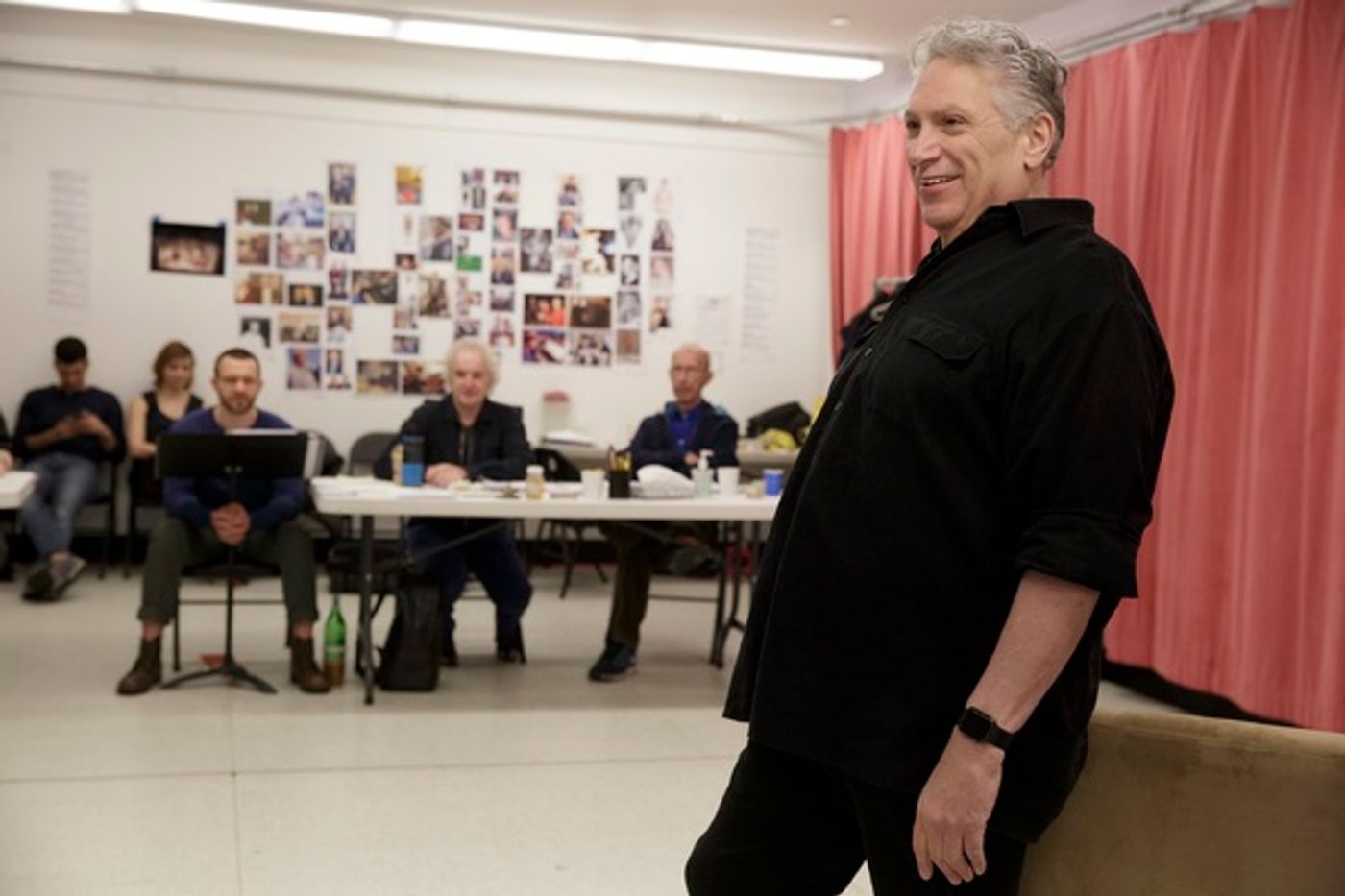 Photo Flash: Harvey Fierstein and More in Rehearsal for GENTLY DOWN THE STREAM at The Public Theater  Image