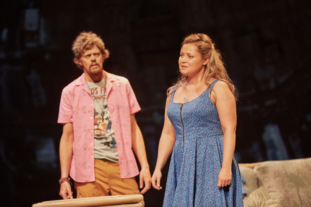 Kris Marshall and Olivia Darnley
 at 