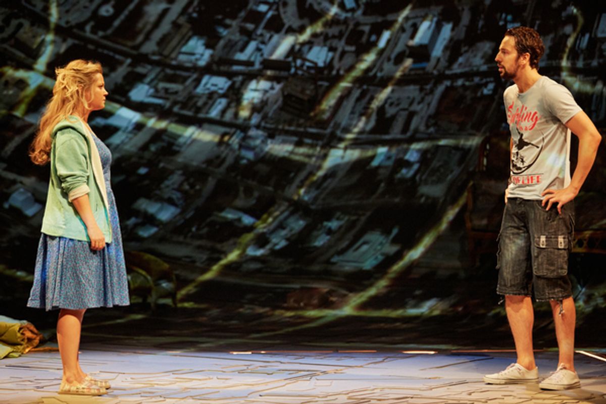 Olivia Darnley and Ralf Little
 at 