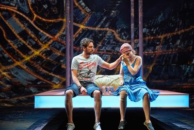 Ralf Little and Kate Fleetwood
 Photo