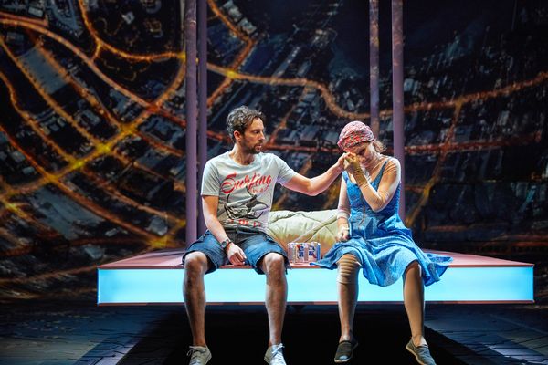 Ralf Little and Kate Fleetwood
 Photo